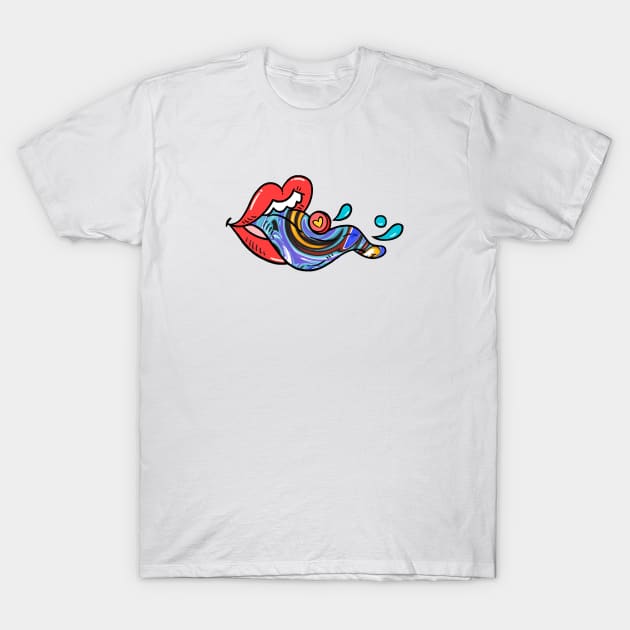 Tounge Love Galore T-Shirt by IDEALIST